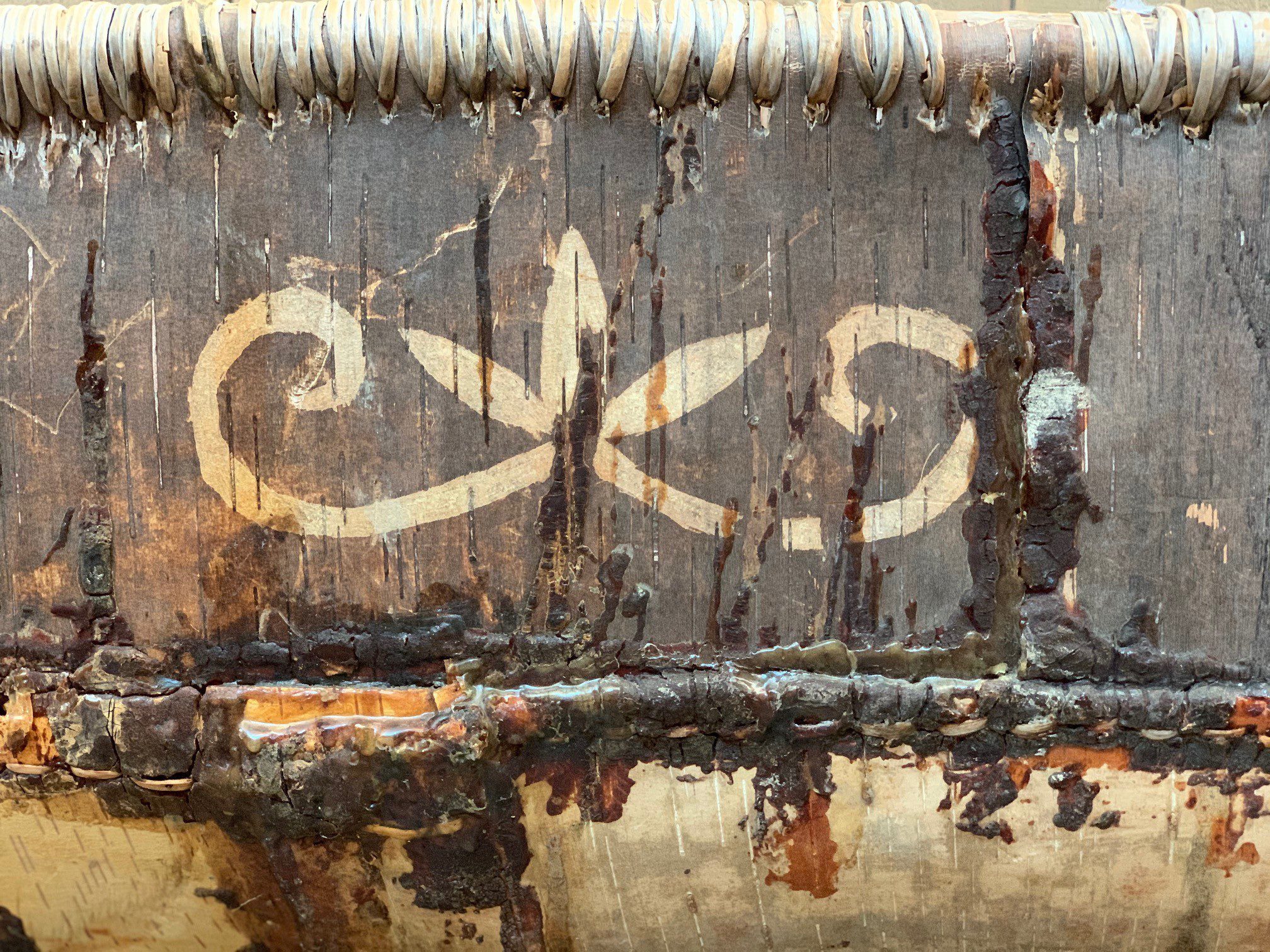 Indigenous wood carving