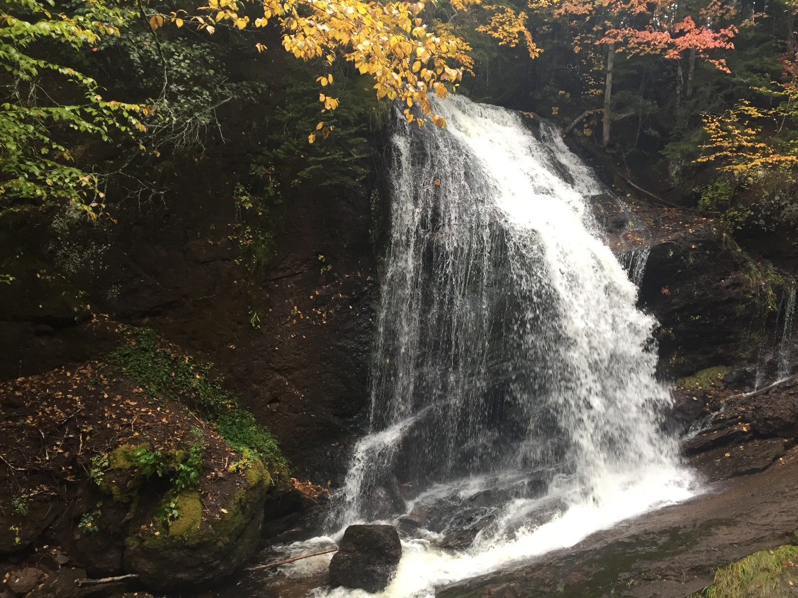 Fuller falls in New Brunswick