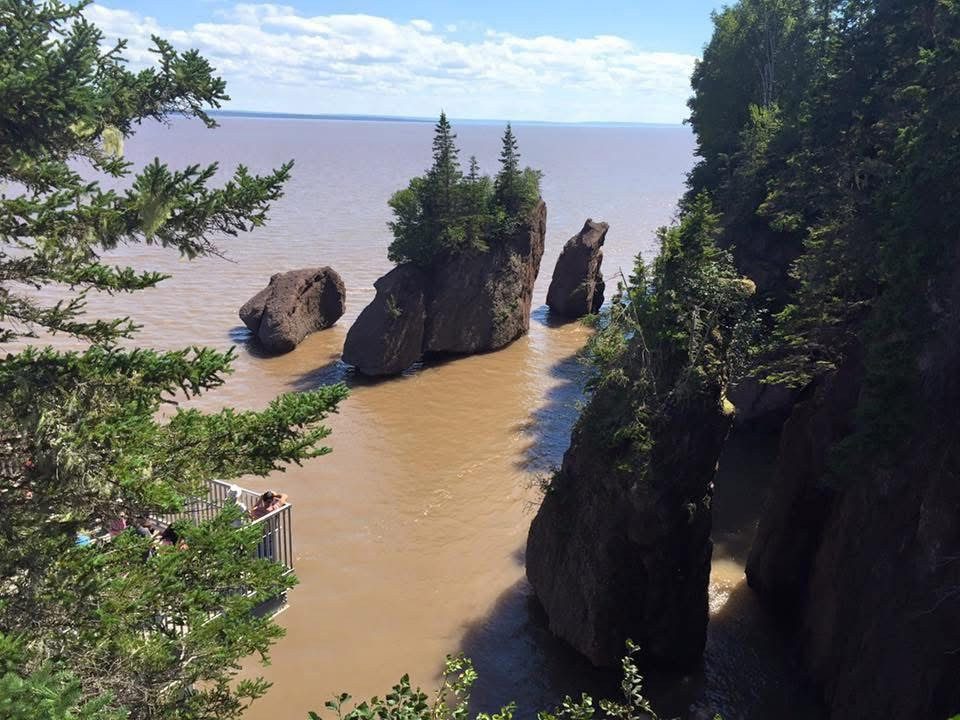 Bay of Fundy at high tide